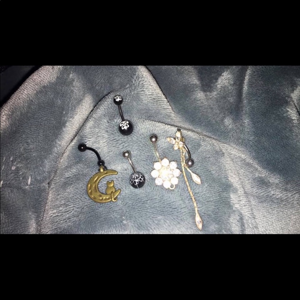 Belly button rings ($5 each)